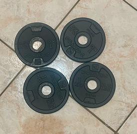 Dischi in ghisa 1kg Decathlon – come nuovi!