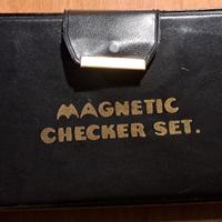 Gioco dama portatile da viaggio