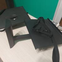 Coppia supporti casse acustiche a muro