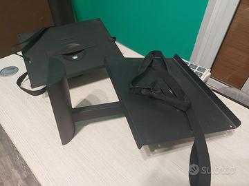 Coppia supporti casse acustiche a muro