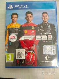 f1 2022 per ps4 usato solo per prova 1 volta