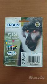 Cartuccia Originale Epson T0896 Colori Sigillata