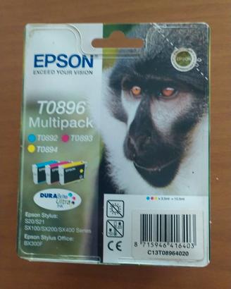Cartuccia Originale Epson T0896 Colori Sigillata