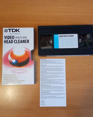 Pulitore per videoregistratore TDK