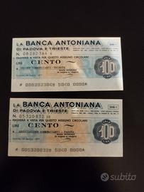 mini assegni Banca Antoniana