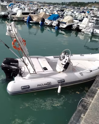 GOMMONE PHOLAS 15 + TOHATSU 40 MEGA NUOVO