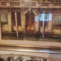 olio su tela Venezia gran canale 