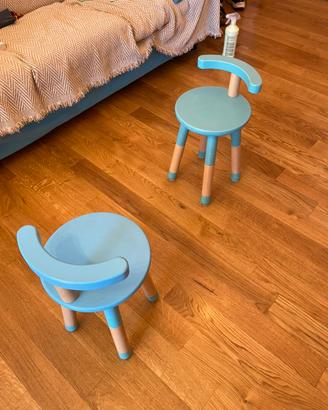 Tavolo Bambini MUtable Trasformabile + 2 Sedie