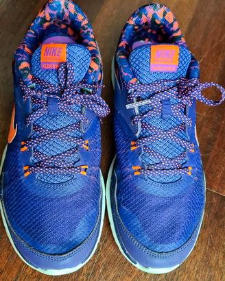 Scarpe Nike Flex Trainer 5 Viola e Arancione n.39