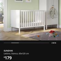 Lettino sundvik ikea