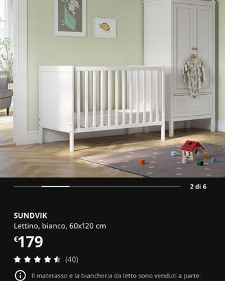 Lettino sundvik ikea