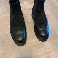 Hogan stivaletto chelsea nero