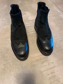Hogan stivaletto chelsea nero