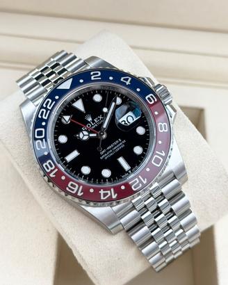 Rolex GMT-Master II Pepsi, FULL PELLICOLE, Permute