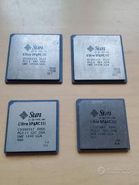 Lotto 4 CPU Server Rari Sun UltraSPARC III/IIIi