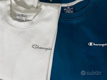 2 Magliette Felpate Champions - Come Nuove