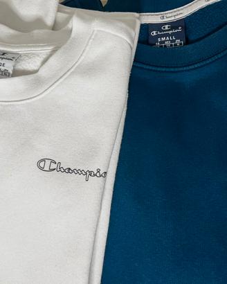 2 Magliette Felpate Champions - Come Nuove