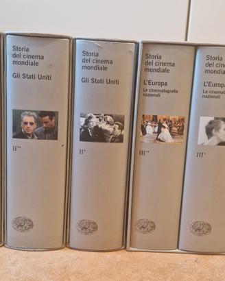 Storia del cinema Mondiale, serie completa Einaudi