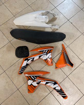 Plastiche-sella ktm sxf 250 2012