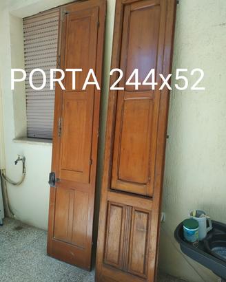 PORTA in LEGNO Vintage 