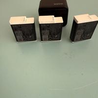 Gopro caricabatterie + 3 batterie endurance