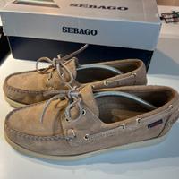 Sebago Docksides scamosciate 40