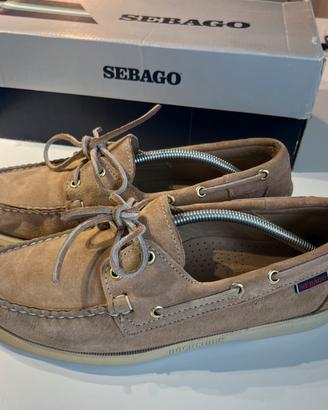 Sebago Docksides scamosciate 40