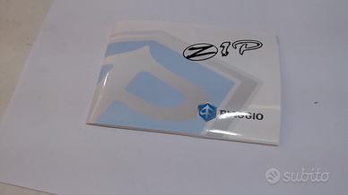 MANUALE USO E MANUTENZIONE ZIP PIAGGIO 578831