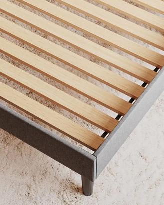 Letto in tessuto EMMA Comfort matrimoniale 160x200