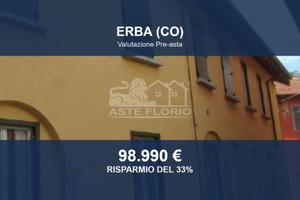 Immobile in asta di 90 m² con box auto a Erba