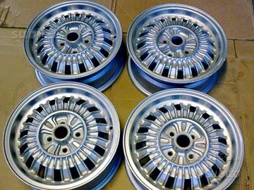 Cerchi in lega d'epoca originali fiat alfa romeo