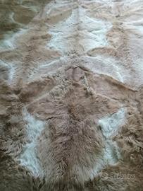 coperta matrimoniale di pelliccia