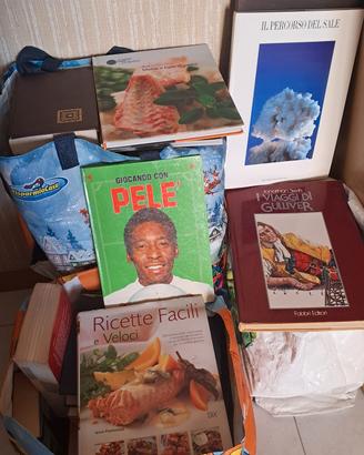 libri, riviste, narrativa varia