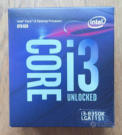 Processore "CPU" INTEL  i3 8350K