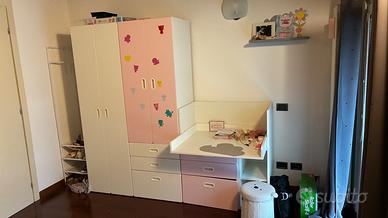 Armadio cameretta bimba