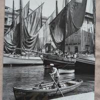 Fotografia d'epoca bianco e nero Malcesine