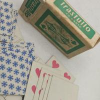 Mazzo carte vintage Trastullo Viassone Torino