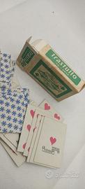 Mazzo carte vintage Trastullo Viassone Torino