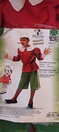 Vestito di carnevale bambino Pinocchio