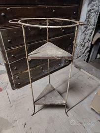 portacatino antico vintage in ferro