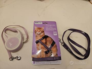 pettorina e 2 guinzagli