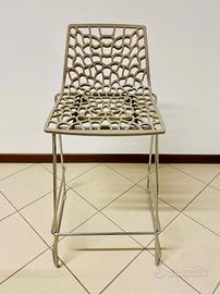 Set 4 sgabelli alti di design