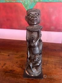 Scultura Africana d'Arte Tribale in Legno