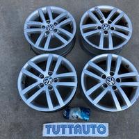 Cerchi lega N.4 VW Golf 6 2009 16 pollici