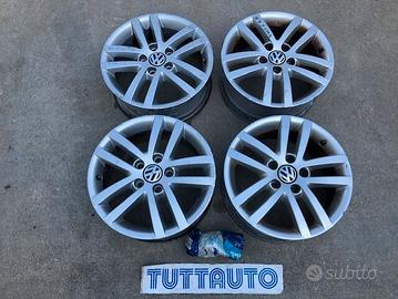 Cerchi lega N.4 VW Golf 6 2009 16 pollici