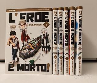 L'Eroe è Morto! manga volumi 1-6