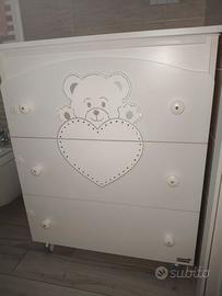 fasciatoio erbesi con vaschetta