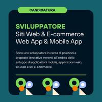 Dev Web App / Siti Web / Mobile App e Sistemista