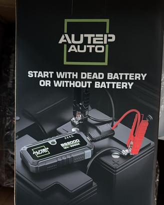 Starter auto - carica batteria portatile