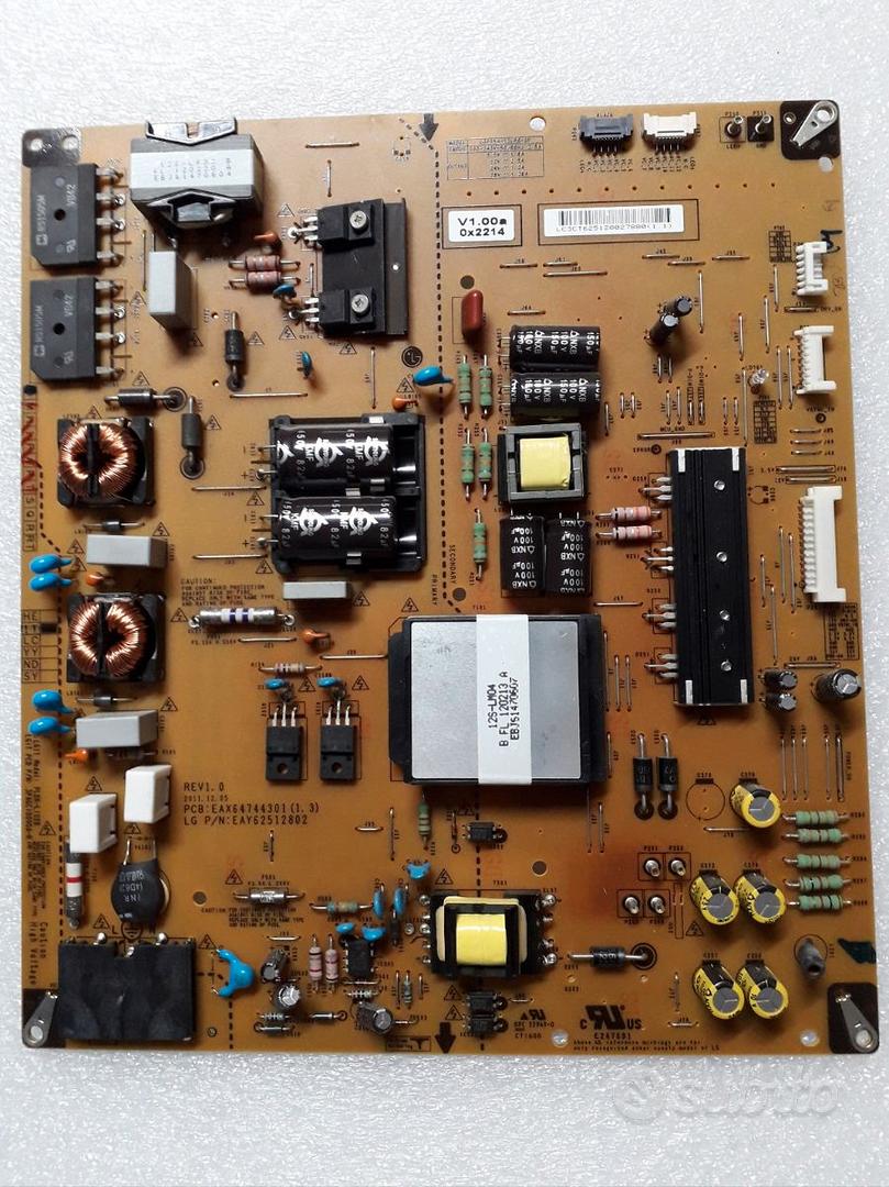 Scheda Power Tv LG 55LM860V – EAX64744301 - Audio/Video In vendita a ...